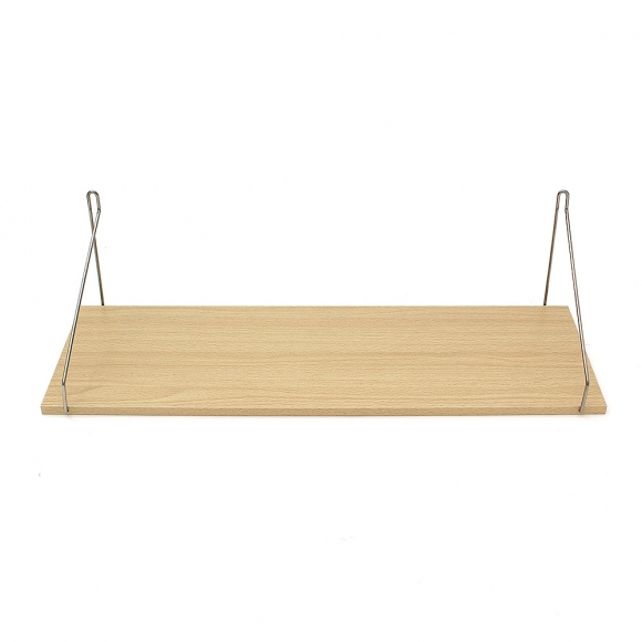 공간데코 무타공 벽선반 (60x19.5cm) (내추럴우드)