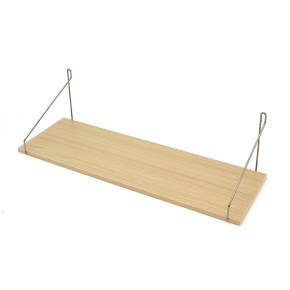 공간데코 무타공 벽선반 (60x19.5cm) (내추럴우드)