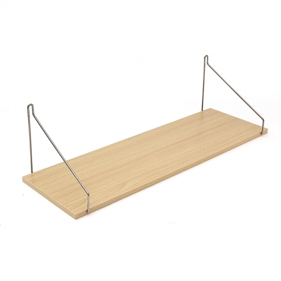 공간데코 무타공 벽선반 (60x19.5cm) (내추럴우드)