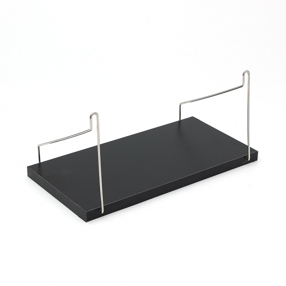 공간데코 무타공 벽선반 (30x15cm) (블랙)
