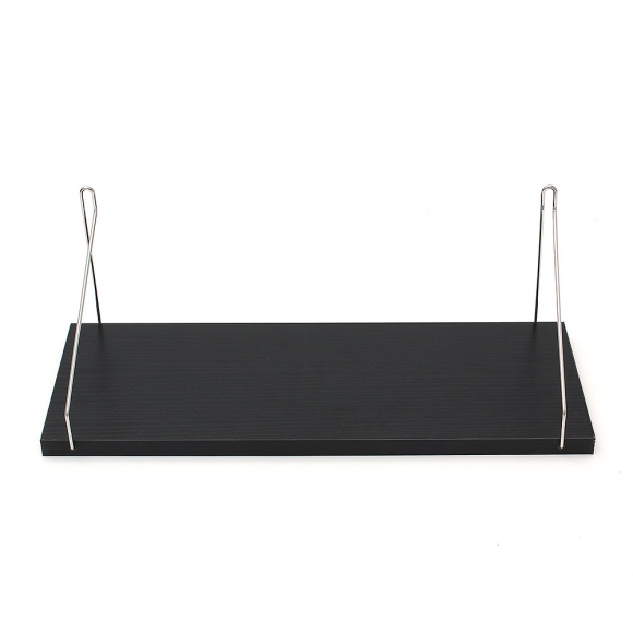 공간데코 무타공 벽선반 (40x15cm) (블랙)