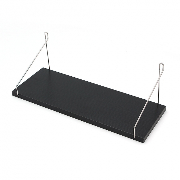 공간데코 무타공 벽선반 (40x15cm) (블랙)