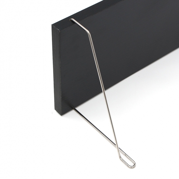 공간데코 무타공 벽선반 (40x15cm) (블랙)