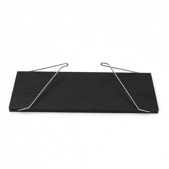 공간데코 무타공 벽선반 (40x15cm) (블랙)