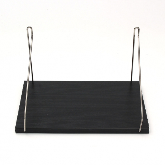 공간데코 무타공 벽선반 (30x19.5cm) (블랙)