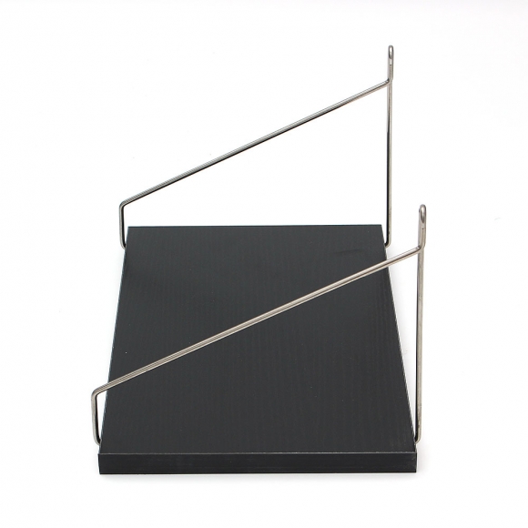 공간데코 무타공 벽선반 (30x19.5cm) (블랙)