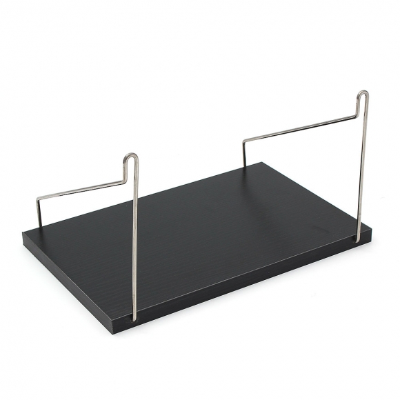 공간데코 무타공 벽선반 (30x19.5cm) (블랙)