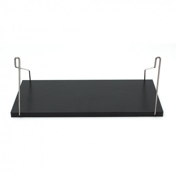 공간데코 무타공 벽선반 (40x19.5cm) (블랙)