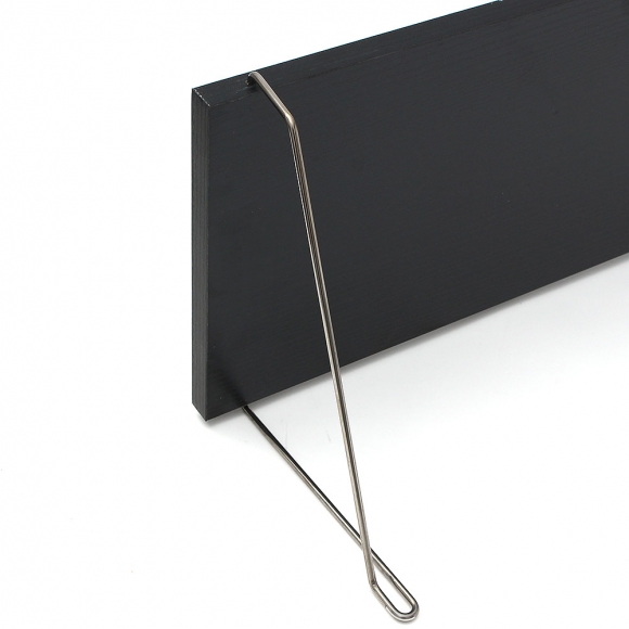 공간데코 무타공 벽선반 (50x19.5cm) (블랙)