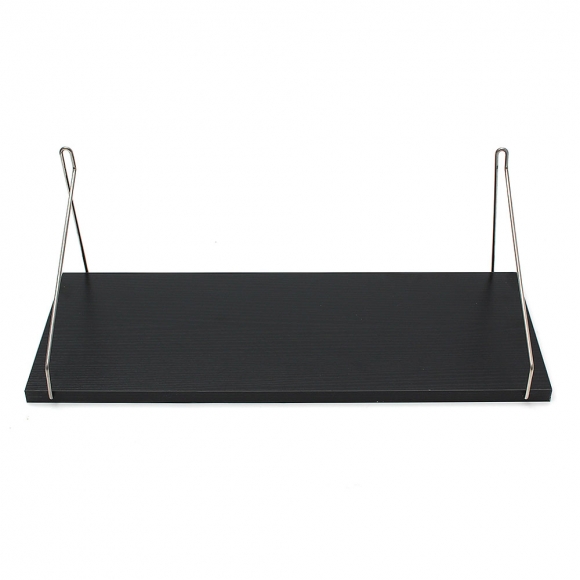 공간데코 무타공 벽선반 (50x19.5cm) (블랙)