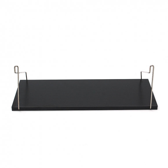공간데코 무타공 벽선반 (50x19.5cm) (블랙)