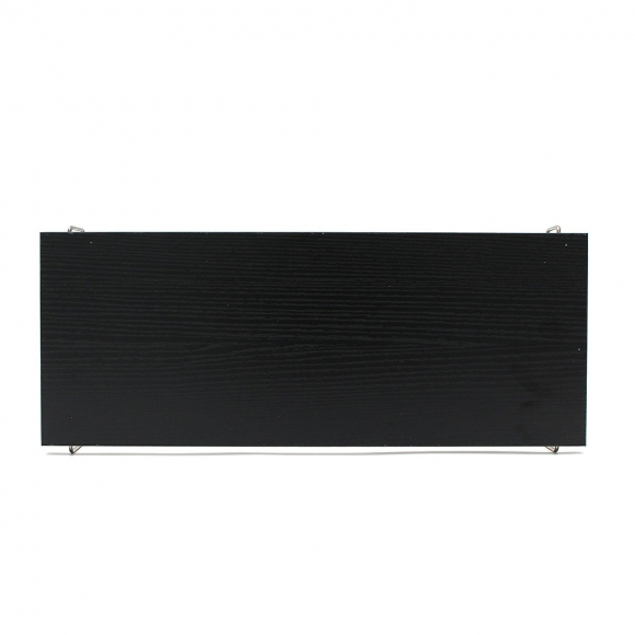 공간데코 무타공 벽선반 (50x19.5cm) (블랙)