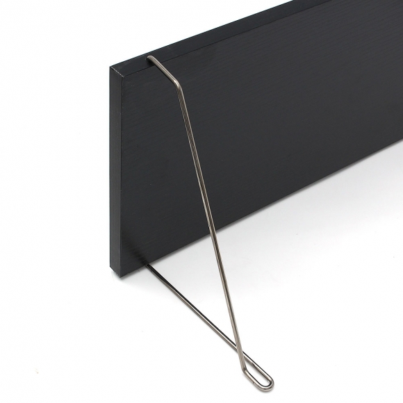 공간데코 무타공 벽선반 (60x19.5cm) (블랙)