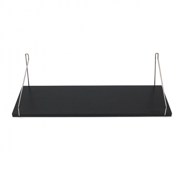 공간데코 무타공 벽선반 (60x19.5cm) (블랙)