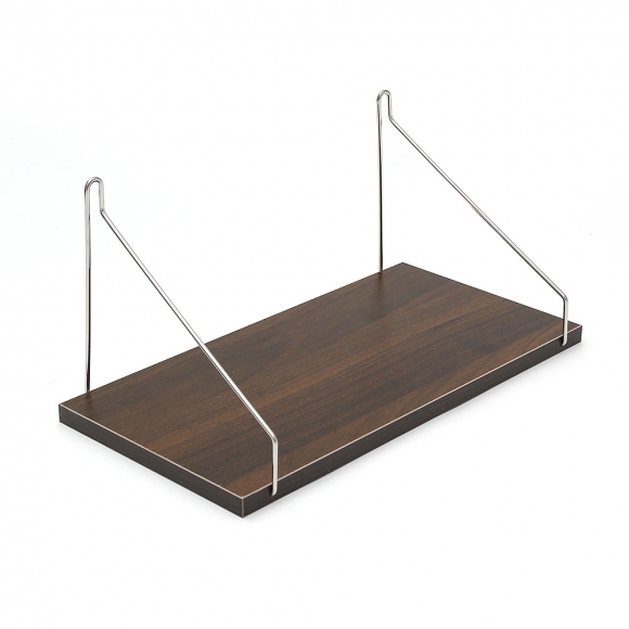 공간데코 무타공 벽선반 (30x15cm) (월넛)