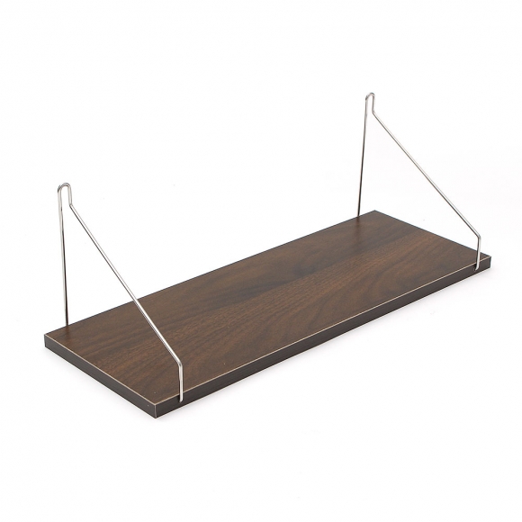 공간데코 무타공 벽선반 (40x15cm) (월넛)