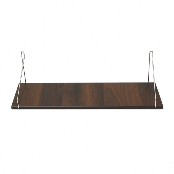 공간데코 무타공 벽선반 (50x15cm) (월넛)