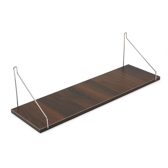 공간데코 무타공 벽선반 (50x15cm) (월넛)