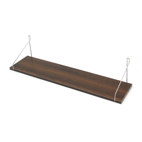 공간데코 무타공 벽선반 (60x15cm) (월넛)