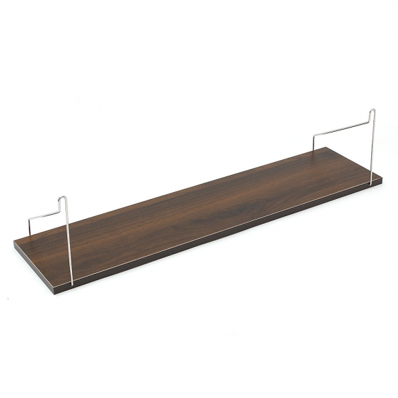 공간데코 무타공 벽선반 (60x15cm) (월넛)