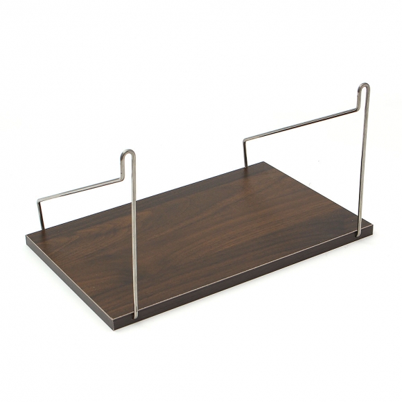 공간데코 무타공 벽선반 (30x19.5cm) (월넛)