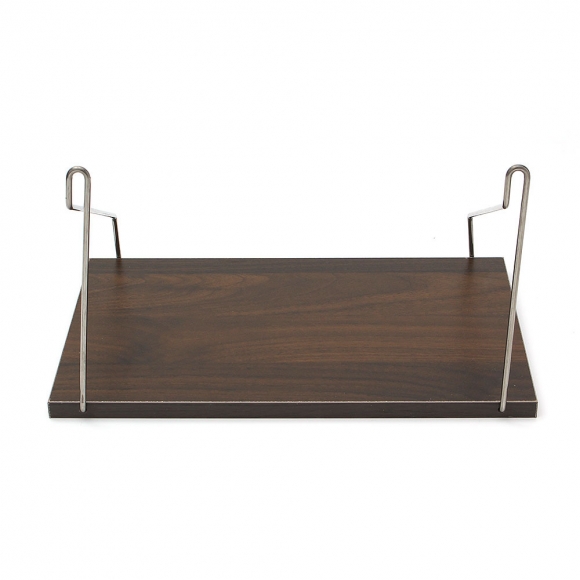 공간데코 무타공 벽선반 (30x19.5cm) (월넛)
