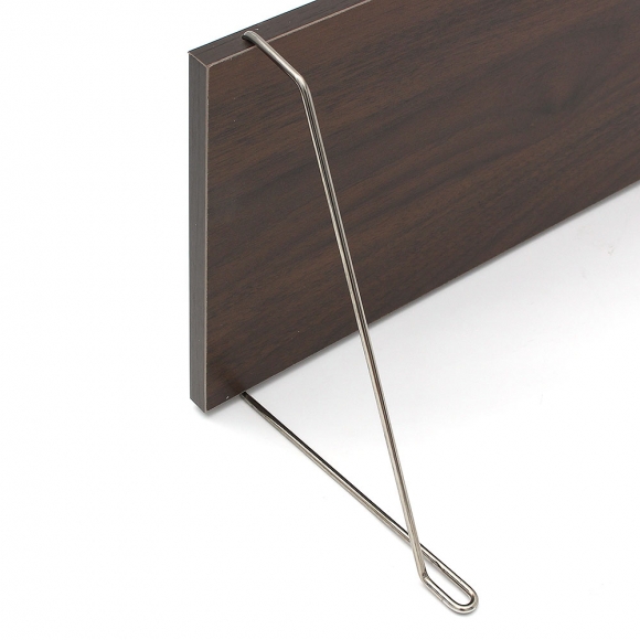 공간데코 무타공 벽선반 (40x19.5cm) (월넛)