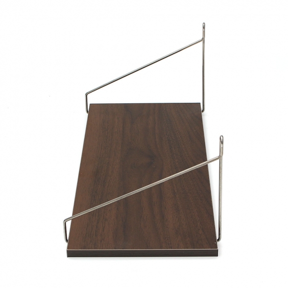 공간데코 무타공 벽선반 (40x19.5cm) (월넛)