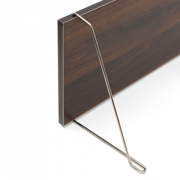 공간데코 무타공 벽선반 (50x19.5cm) (월넛)