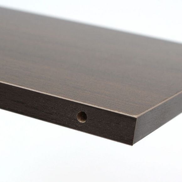 공간데코 무타공 벽선반 (50x19.5cm) (월넛)