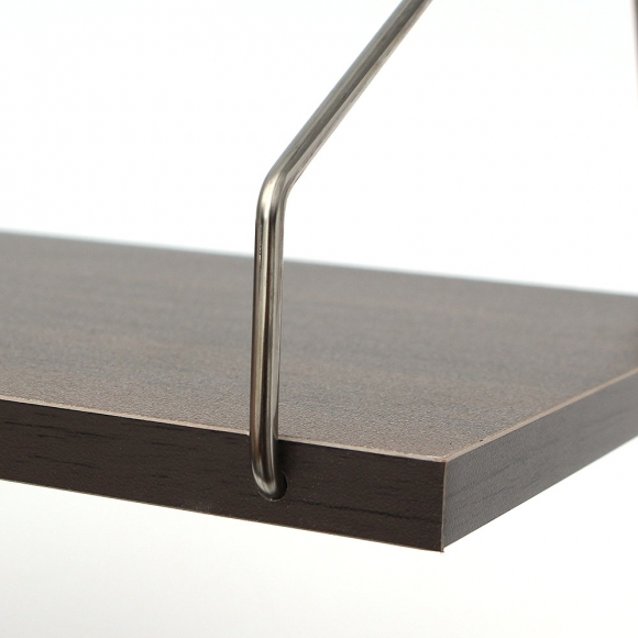 공간데코 무타공 벽선반 (50x19.5cm) (월넛)