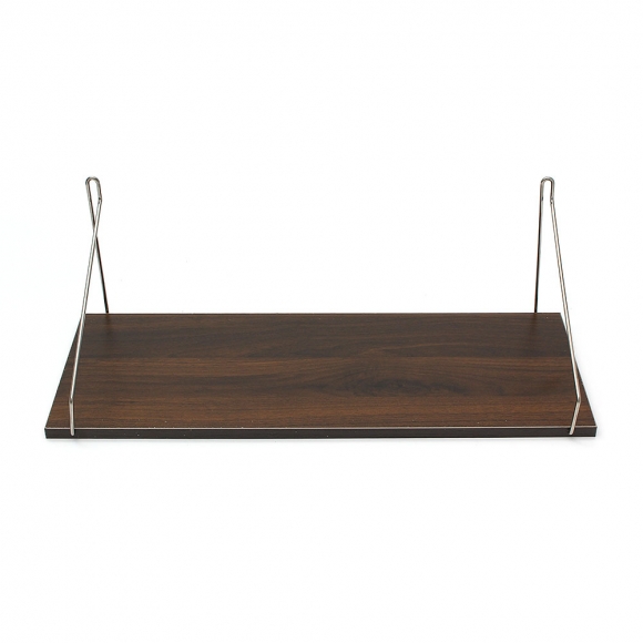 공간데코 무타공 벽선반 (50x19.5cm) (월넛)