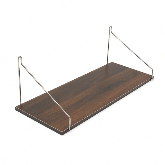 공간데코 무타공 벽선반 (50x19.5cm) (월넛)
