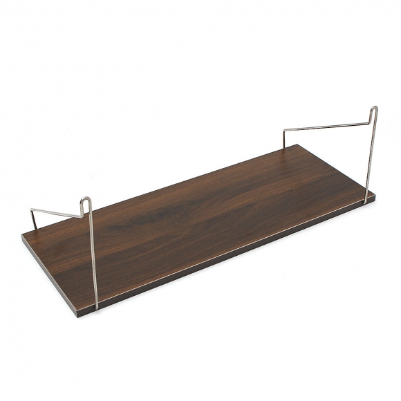 공간데코 무타공 벽선반 (50x19.5cm) (월넛)