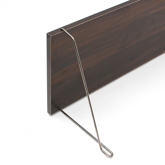 공간데코 무타공 벽선반 (60x19.5cm) (월넛)