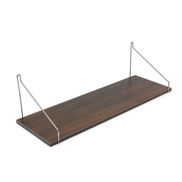 공간데코 무타공 벽선반 (60x19.5cm) (월넛)