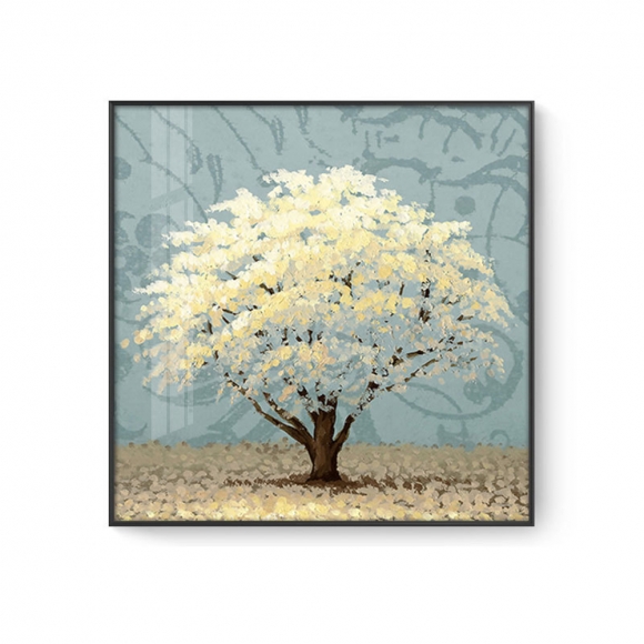 인테리어 골드 돈나무 그림액자D(50CM*50CM)