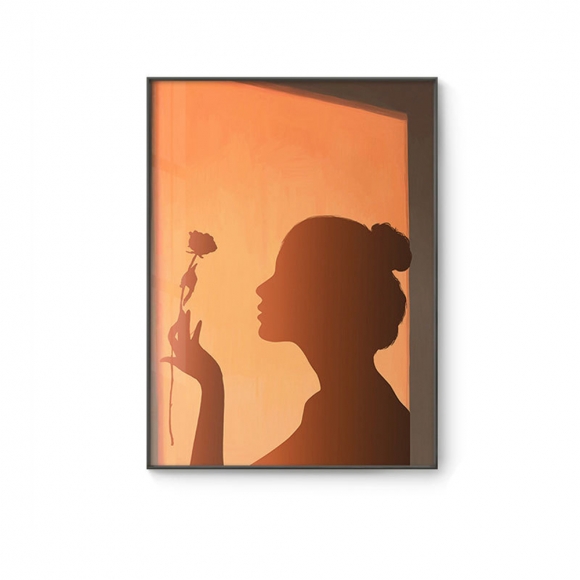 인테리어 현대미술 그림액자F(50CM*70CM)
