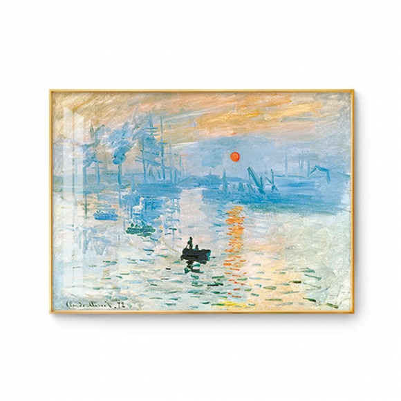 인테리어 클로드 모네 명화 그림액자H(70CM*50CM)
