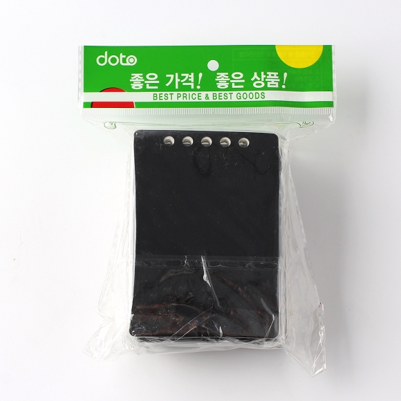 파스텔 루즈링 수첩 4p세트(80매) (블랙)