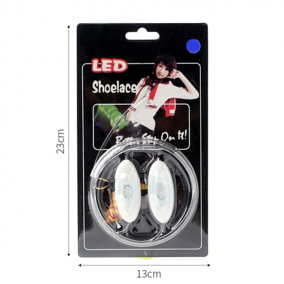 패션왕 빛나는 LED 신발끈(블루)