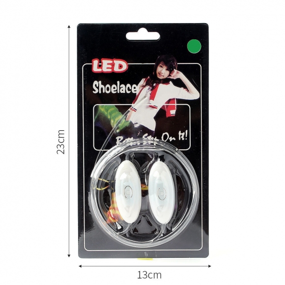 패션왕 빛나는 LED 신발끈(그린)