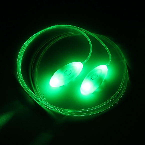 패션왕 빛나는 LED 신발끈(그린)