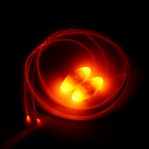 패션왕 빛나는 LED 신발끈(오렌지)
