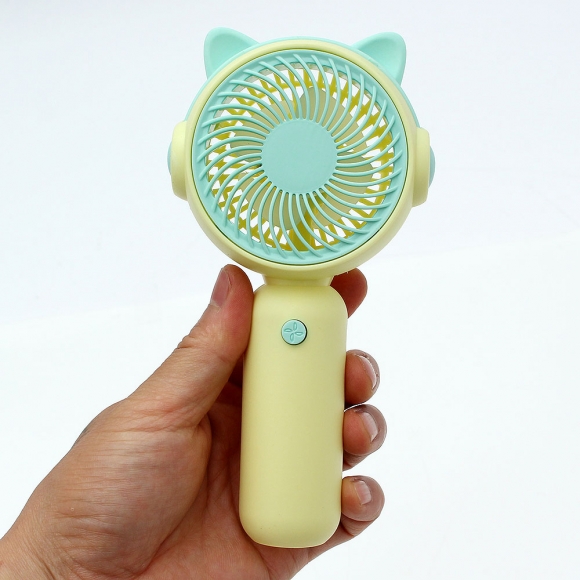 쿨팡 휴대용 선풍기(옐로우)