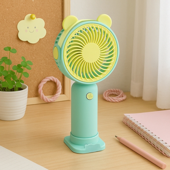 쿨팡 휴대용 선풍기(그린)
