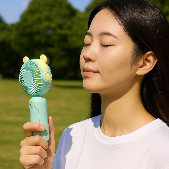 쿨팡 휴대용 선풍기(그린)