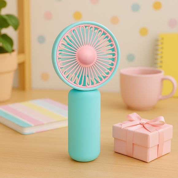 쿨풍 휴대용 선풍기(블루)
