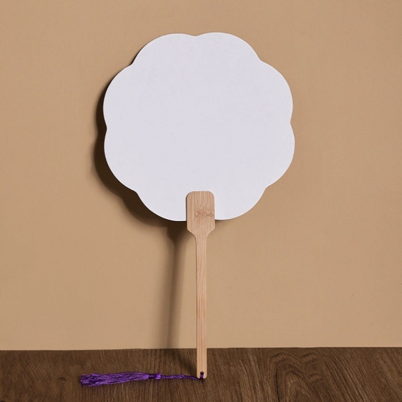 감성수작 DIY 무지 손부채(꽃)