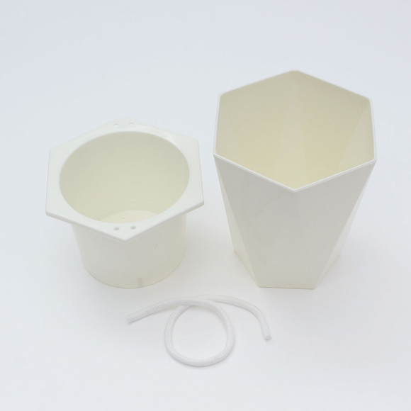 팜팜정원 자동급수 화분 2p세트(13x14cm)